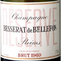 Besserat de Bellefon Brut 1969 / ベスラ・ド・ベルフォン・ブリュット・１９６９