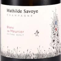 Machilde Savoye Blanc de Meunier Extra Brut / マチルド・サヴォイ・ブラン・ド・ムニエ・エクストラ・ブリュット