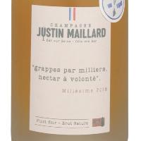 Justin Maillard Pinot Noir Brut Nature Millésime / ジャスティン・マイヤール ピノ・ノワール・ブリュット・ナチュール・ミレジメ