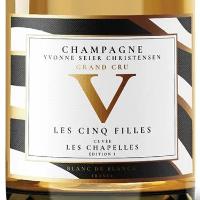 レ・サンク・フィーユ・キュヴェ・レ・シャペル・グラン・クリュ・ブラン・ド・ブラン Les Cinq Filles Cuvée Les Chapelles Grand Cru Blanc de Blancs