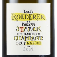 Louis Roederer Brut Nature Philippe Starck Millésime / ルイ・ロデレール・ブリュット・ナチュール・フィリップ・スタルク・ミレジメ